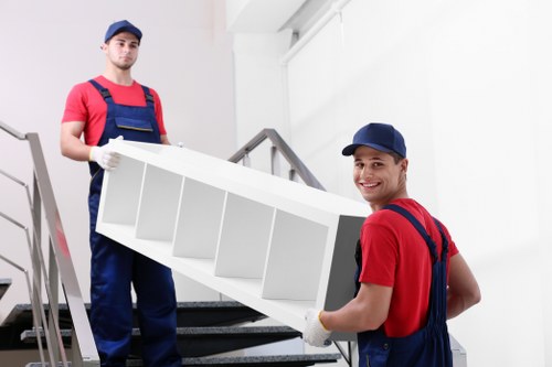 Holloway Removals team preparing for a home move