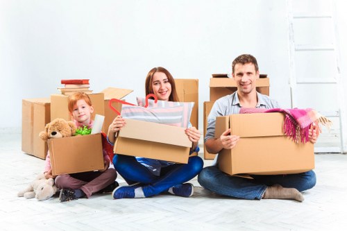 Secure transportation of belongings by Holloway Removals