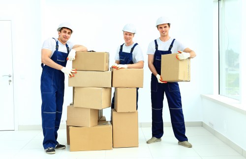 Holloway Removals staff assisting customers